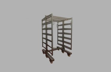 Sucuk Salam Sosis Taşıma Arabası